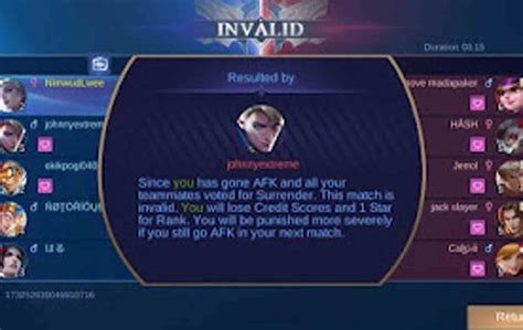 Invalid Match ID .